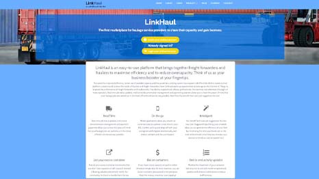 Better, Easier to use: LinkHaul Presents Overhauled Website